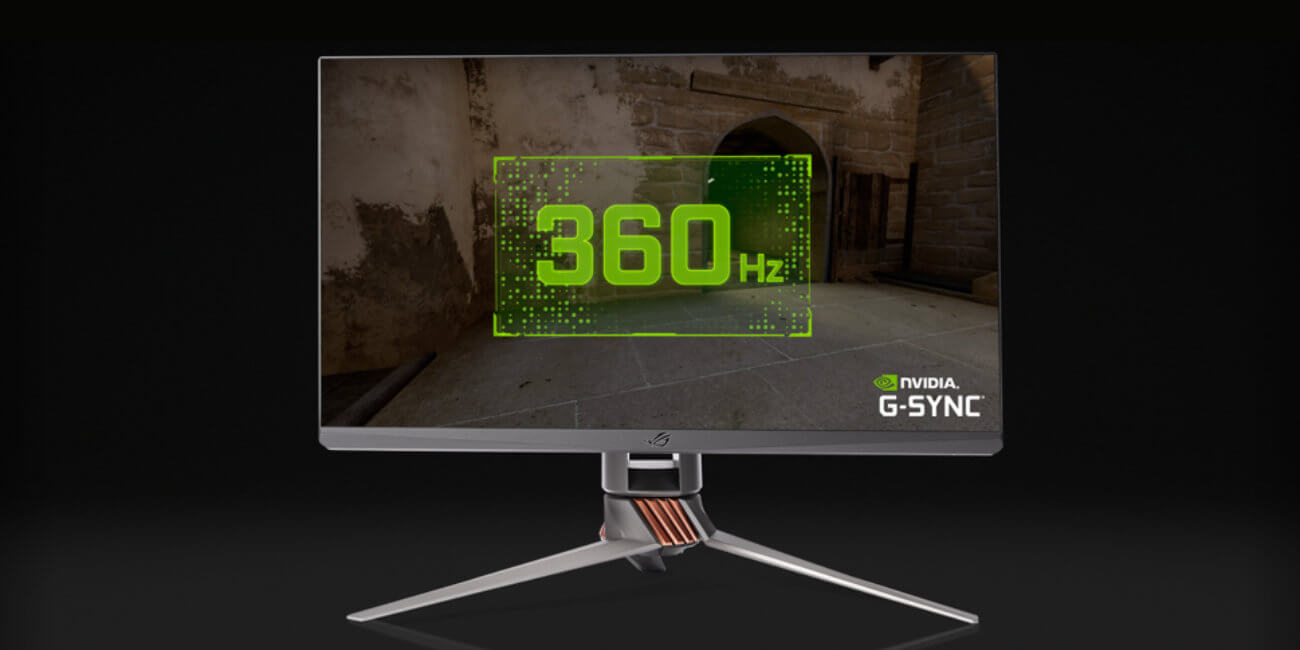 El nuevo monitor más rápido del mundo es de Asus, a nada menos que 360 Hz