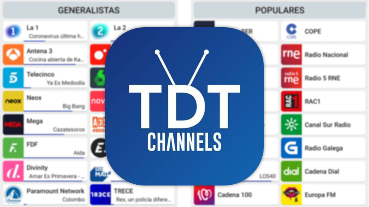 TDTChannels contra Tivify: enfrentamos las dos apps más populares para ver  la TDT en una Smart TV